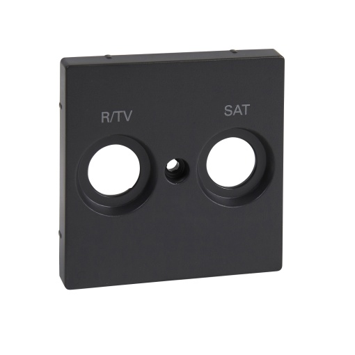 M-Elegance - Centro de tomada RTV-SAT - Antracite