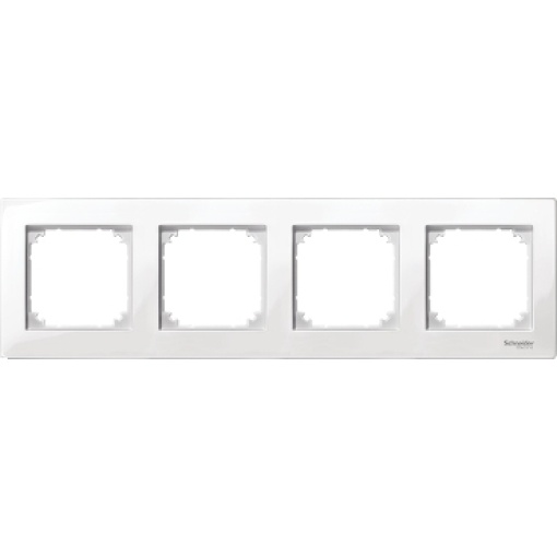 M-Plan -  Quadro 4 elementos Branco Brilhante