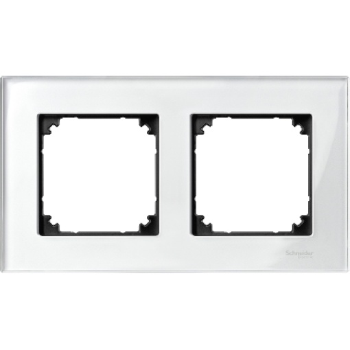M-Elegance - Quadro 2 elementos - Vidro branco brilhante