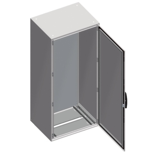 Spacial SM compact enclosure with mounting plate - 1800x800x400 mm