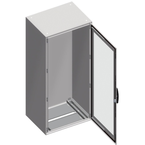 Spacial SM compact enclosure with glazed door - 2000x800x300 mm