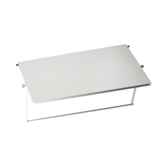 Folding support tray - 600 mm enclosure - 30 kg load