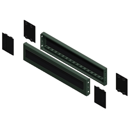 Spacial SFSM panels with brush for plinth - 100x600x600 mm