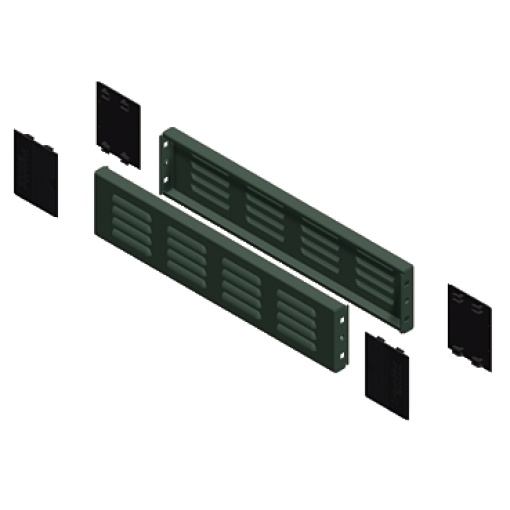 Spacial SF ventilated side plinth - 100x600x800 mm