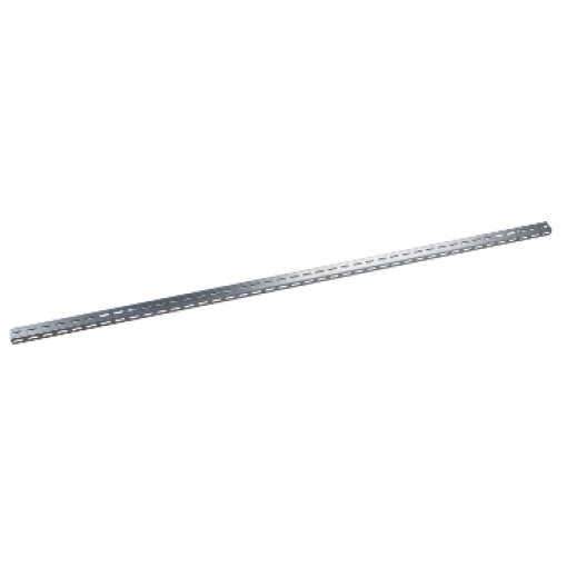 Set of 2 standard vertical rails for fixing of chassis and cross rails - 1800 mm