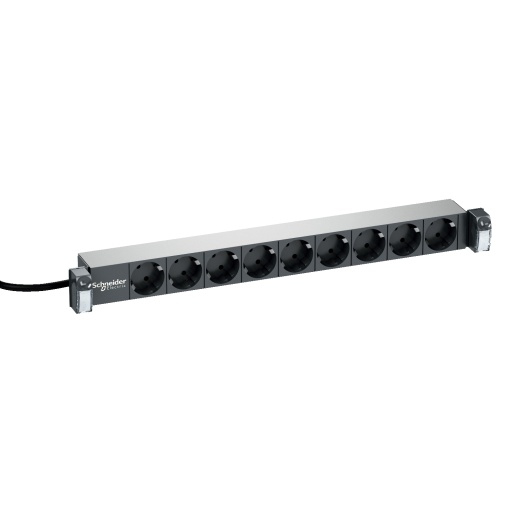 Actassi 19-C Power Panel 19" 1U 9 x DE 230V 16A Socket-outlets