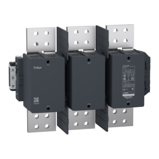 TeSys F contactor - 3P3 NO-AC-1  1000 V AC 1400 A with coil LX1 LX9 - 110500V AC 40400Hz, LX4 - 110...440V DC