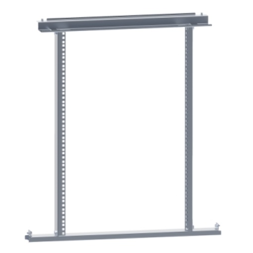 19" fixed chassis 17U forPLA enclosure H1000xW750mm