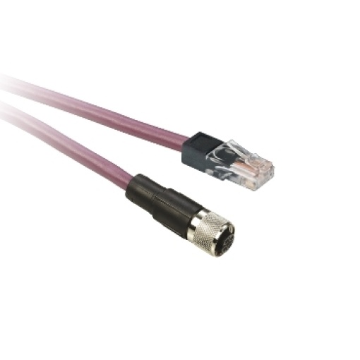 CANOPEN CORDSET 3M, M12 FEMALE - RJ45 MALE