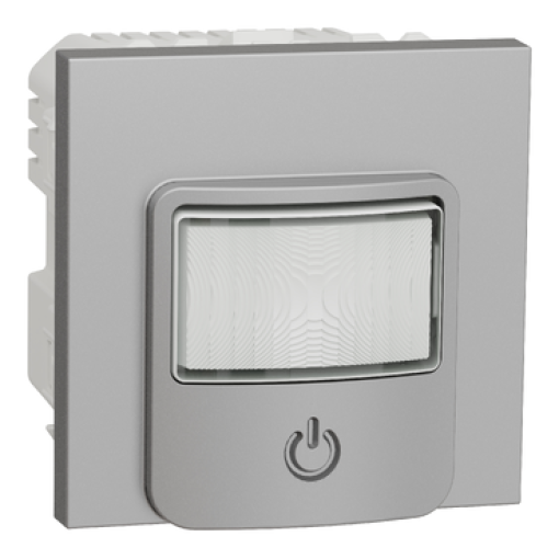 Detector de movimento com interruptor, Unica, 10A, Alumínio