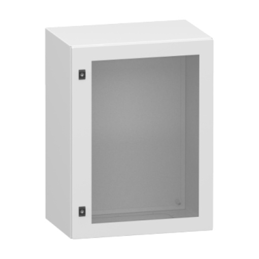 Spacial CRN porta transp. sem platina  montagem H8xW6xD4 IP66 IK8 RAL7035.