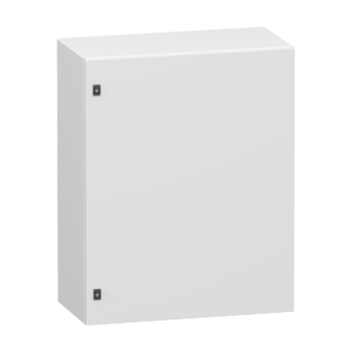Spacial CRN porta plena   Sem platina  montagem H1xW8xD4 IP66 IK10 RAL7035