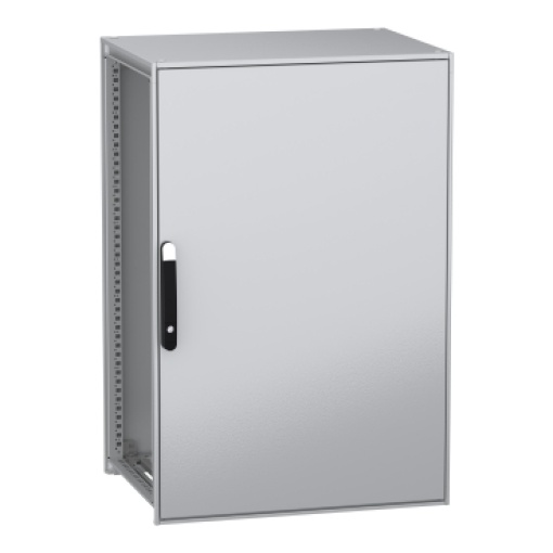 Armário elétrico modular de montagem no chão, PanelSeT SFN, aço descarbonizado, 1200x800x600mm, IP55
