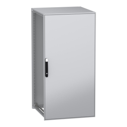 Armário elétrico modular de montagem no chão, PanelSeT SFN, aço descarbonizado, 1600x800x800mm, IP55
