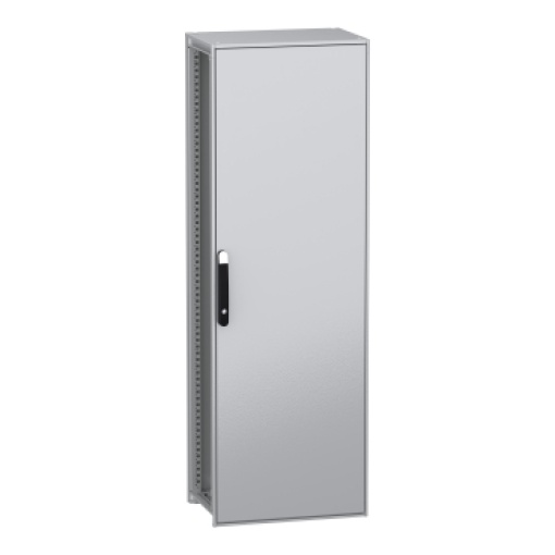 Armário elétrico modular de montagem no chão, PanelSeT SFN, aço descarbonizado,platina, 1800x600x400mm, IP55