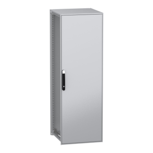 Armário elétrico modular de montagem no chão, PanelSeT SFN, aço descarbonizado, 1800x600x600mm, IP55