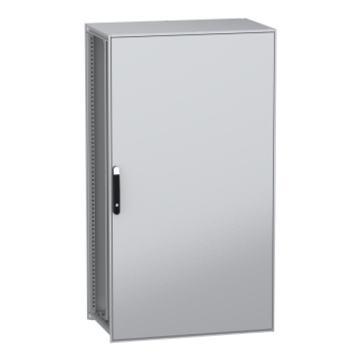 Armário elétrico modular de montagem no chão, PanelSeT SFN, aço descarbonizado,platina, 1800x1000x600mm, IP55