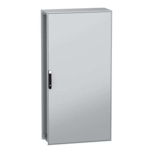 Armário elétrico modular de montagem no chão, PanelSeT SFN, aço descarbonizado, 2000x1000x400mm, IP55