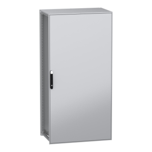 Armário elétrico modular de montagem no chão, PanelSeT SFN, aço descarbonizado, 2000x1000x600mm, IP55