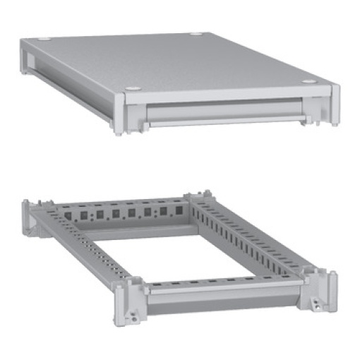 Estrutura inferior e superior, PanelSeT SFN, para invólucro elétrico W300 D600mm, cobertura incluída