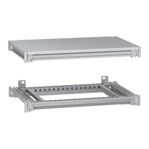 Estrutura inferior e superior, PanelSeT SFN, para invólucro elétrico W600 D400mm, cobertura incluída