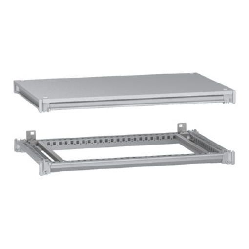 Estrutura inferior e superior, PanelSeT SFN, para invólucro elétrico W800 D500mm, cobertura incluída