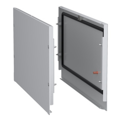 Painéis laterais, PanelSeT SFN, para a câmara de barramento D600mm no quadro elétrico, RAL 7035, conjunto de 2