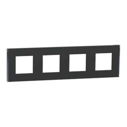 Nova Unica - Quadro 4 Elementos Unica Deco AntracitePrata