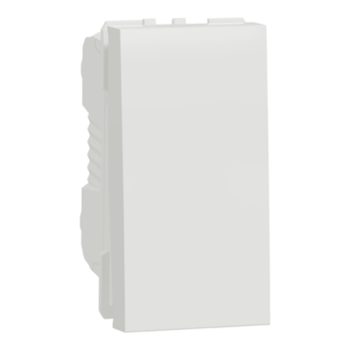 Nova Unica - Comutador de escada 1 mód. - 16A - Branco