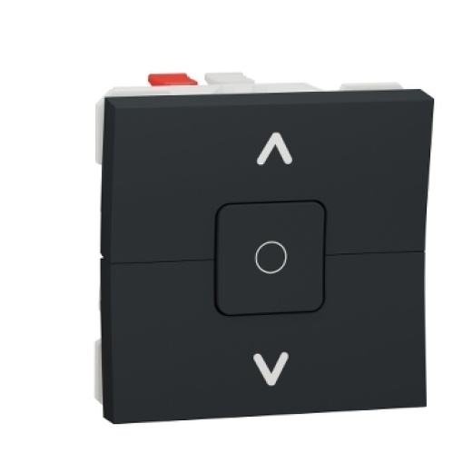 Interruptor de estores cSTOP, Unica, 6A, Antracite