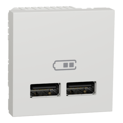 Tomada USB - Nova Unica - USB tipo 2.0 - 1A - Branco