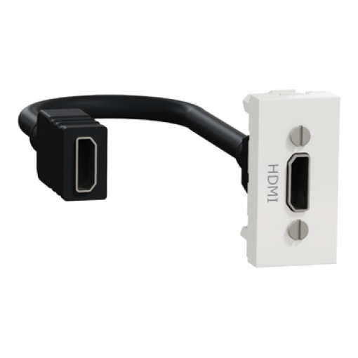 Nova Unica - Tomada HDMI 1 mód. - Branco