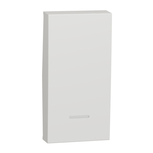 Nova Unica - Tecla simples com visor - Branco