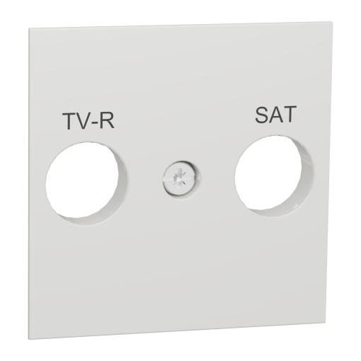 Nova Unica - Centro tomada R-TVSAT - Branco