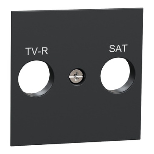 Nova Unica - Centro tomada R-TVSAT - Antracite