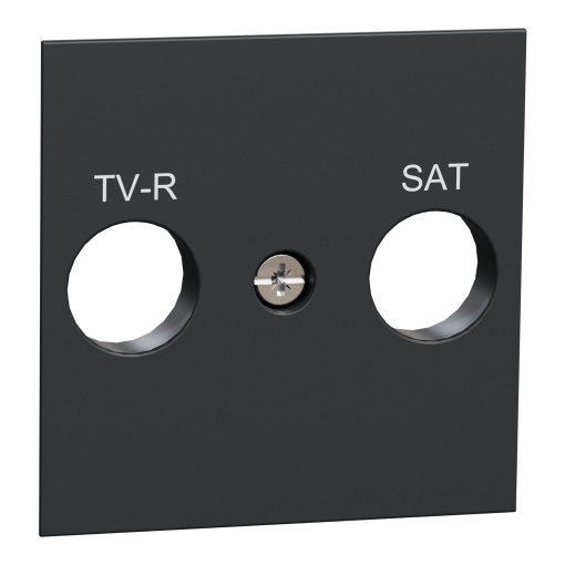 Nova Unica - Centro tomada R-TVSAT - Antracite