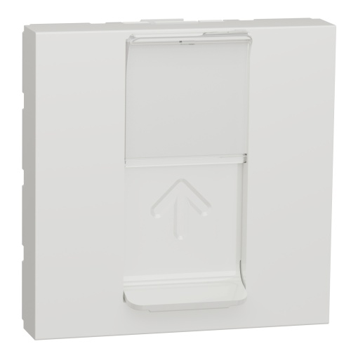 Nova Unica - Centro RJ45 KeystoneSystimax 2 mód. - Branco