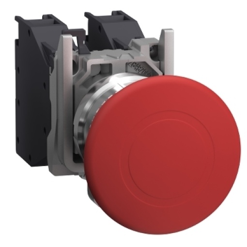 Complete emergency stop push button, Harmony XB4, Explosive atmosphere, pull