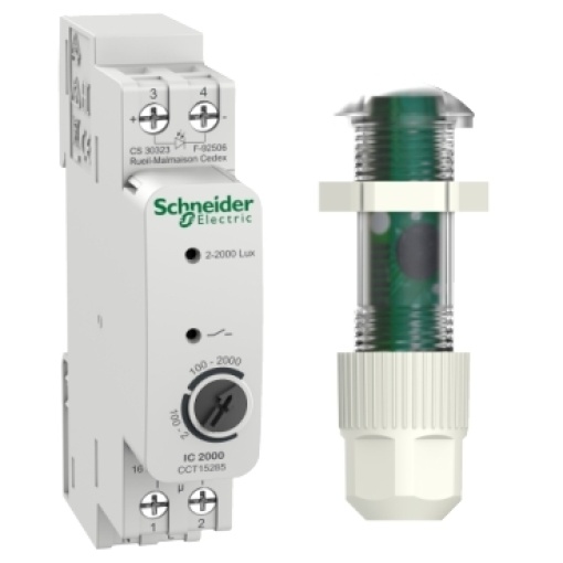 Acti 9 IC2000 indoor 2 - 2000 lux twilight switch