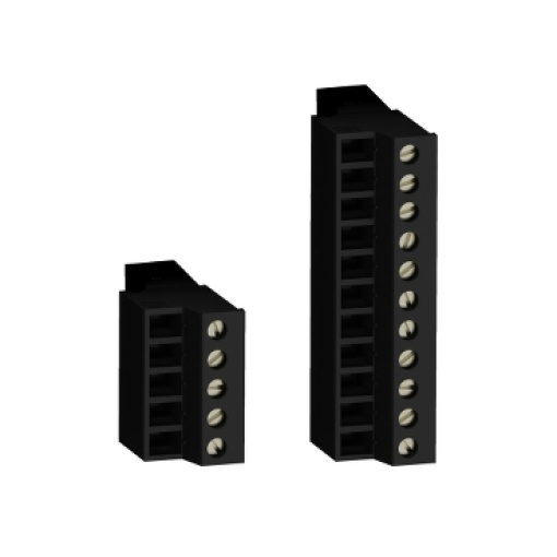 Conjunto de conector de Controlador, Lógica  movimento Modicon M262, parafuso conectores 5  11 Conn. blocos