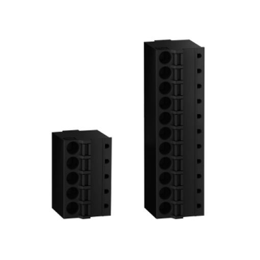 Conjunto de conector, Controlador lógico  movimento Modicon M262, conectores da mola 5  11 Conn. blocos