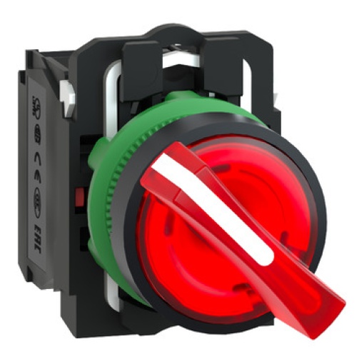 botão   luminosous  vermelho  led 120vac 1na1nc  cor cim