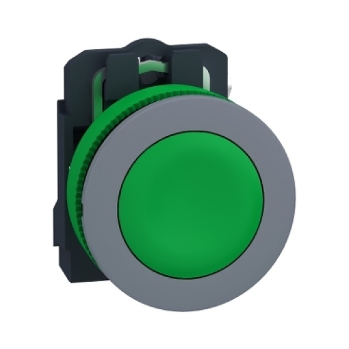 Verde  botão flush  1na  cor cim