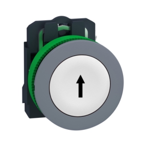 botão flush  1nc com vermelho marcação "i" c