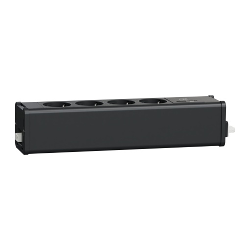 Nova Unica system - Módulos 4 2PT  USB A e C Antracite