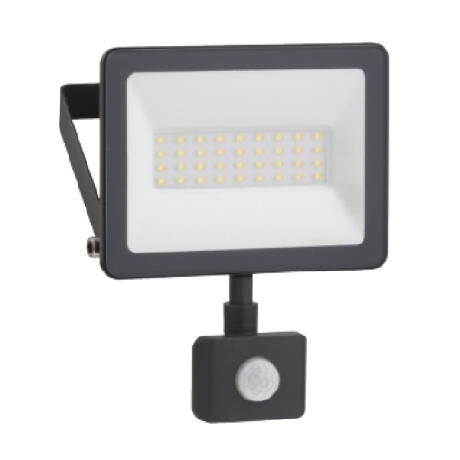 Mureva lights, Floodlight 20W 6500K, IP44 IR Sensor 230V