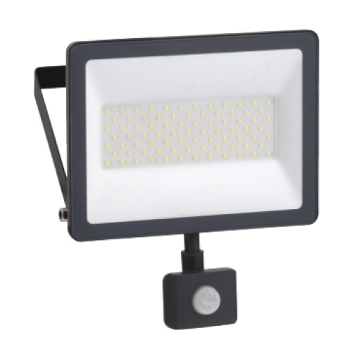 Mureva lights, Floodlight 50W 6500K, IP44 IR Sensor 230V