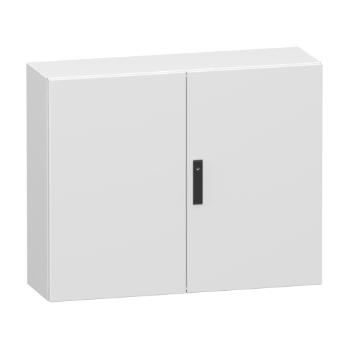 Spacial CRN 2 porta plena, sem platina montagem. H8xW1xD3 IP55 IK10 RAL7035