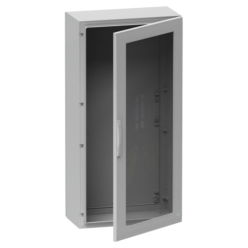 Floor standing encl. polyester vers.PLA compl.sealed 1500x500x420 IP65 glazed