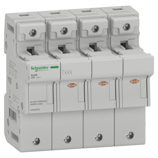 Porta Fusível  SBI - 3PN - 50A - 14 x 51mm